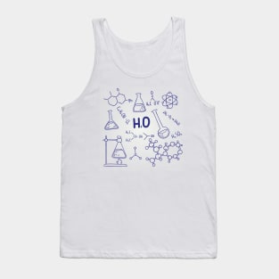 Sciences Scribbles Tank Top